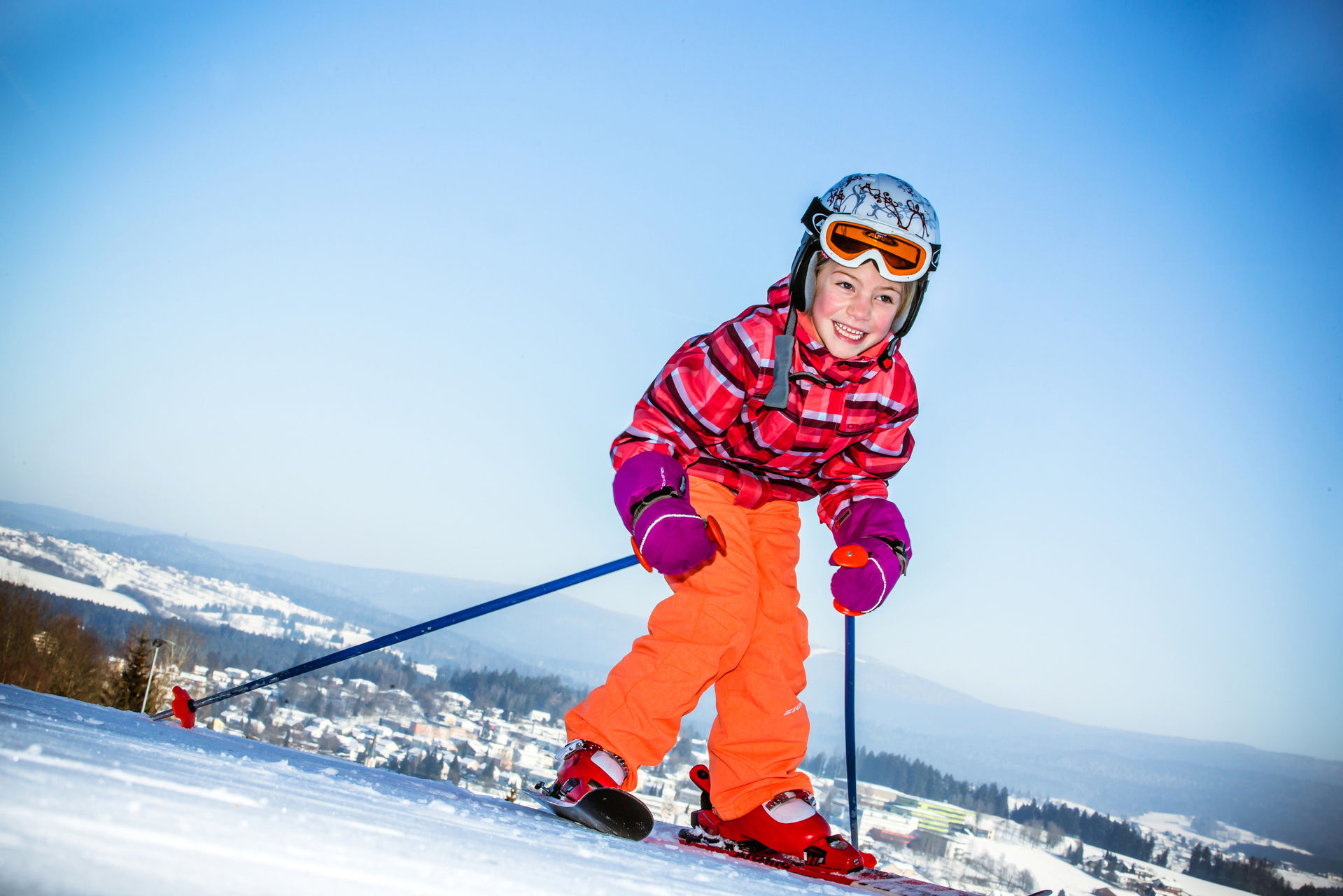 Ice skiing